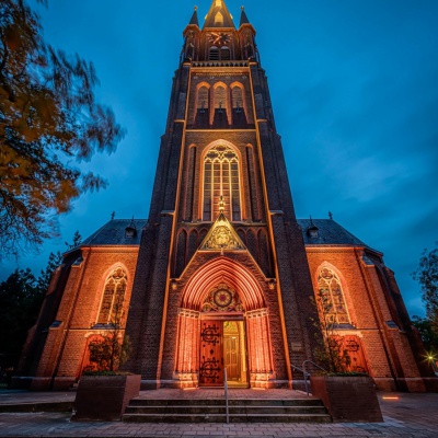 Illuminatie OLV Visitatiekerk Budel